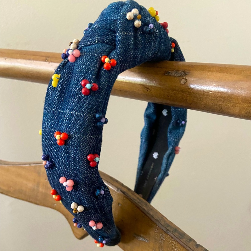Lele Sadoughi- Cactus Flower Knotted Headband